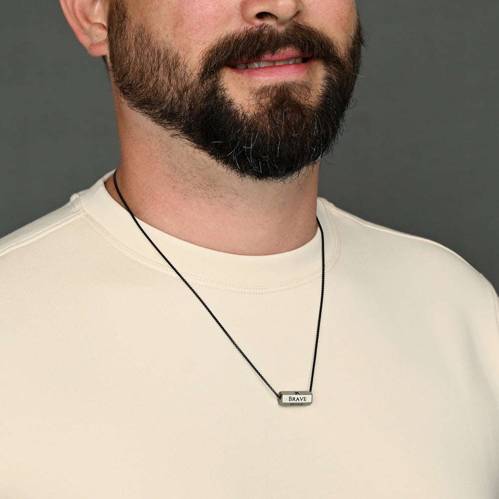 The Pillar Necklace – Silver