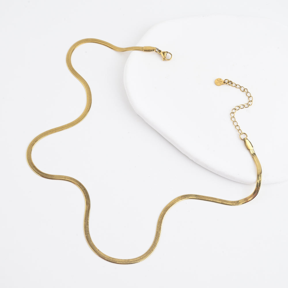 Radiant Joy Snake Chain Necklace