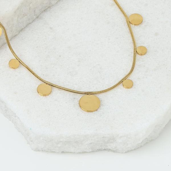 Orion's Beacon Gold Necklace