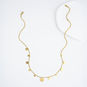 Orion's Beacon Gold Necklace