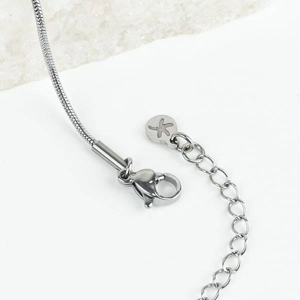 Orion's Beacon Silver Necklace