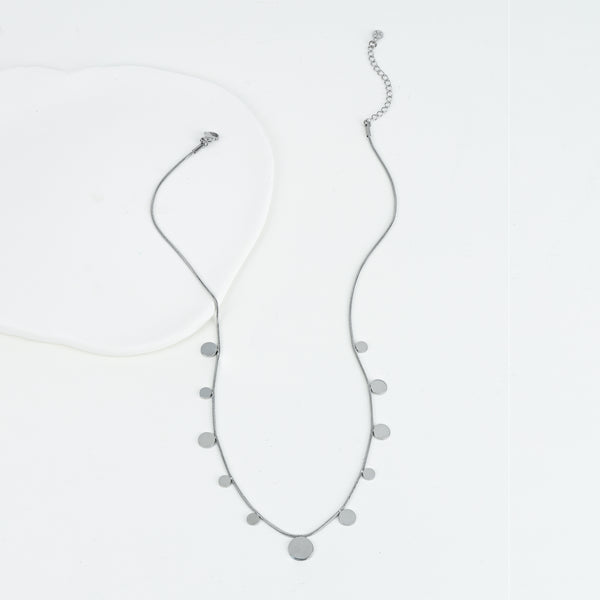 Orion's Beacon Silver Necklace