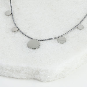 Orion's Beacon Silver Necklace