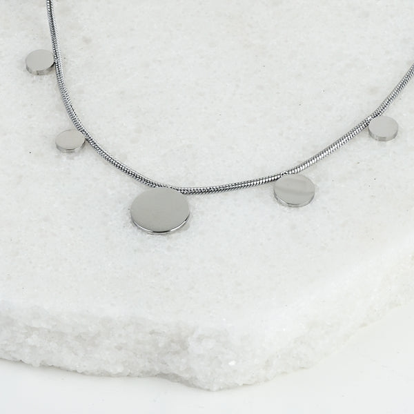 Orion's Beacon Silver Necklace