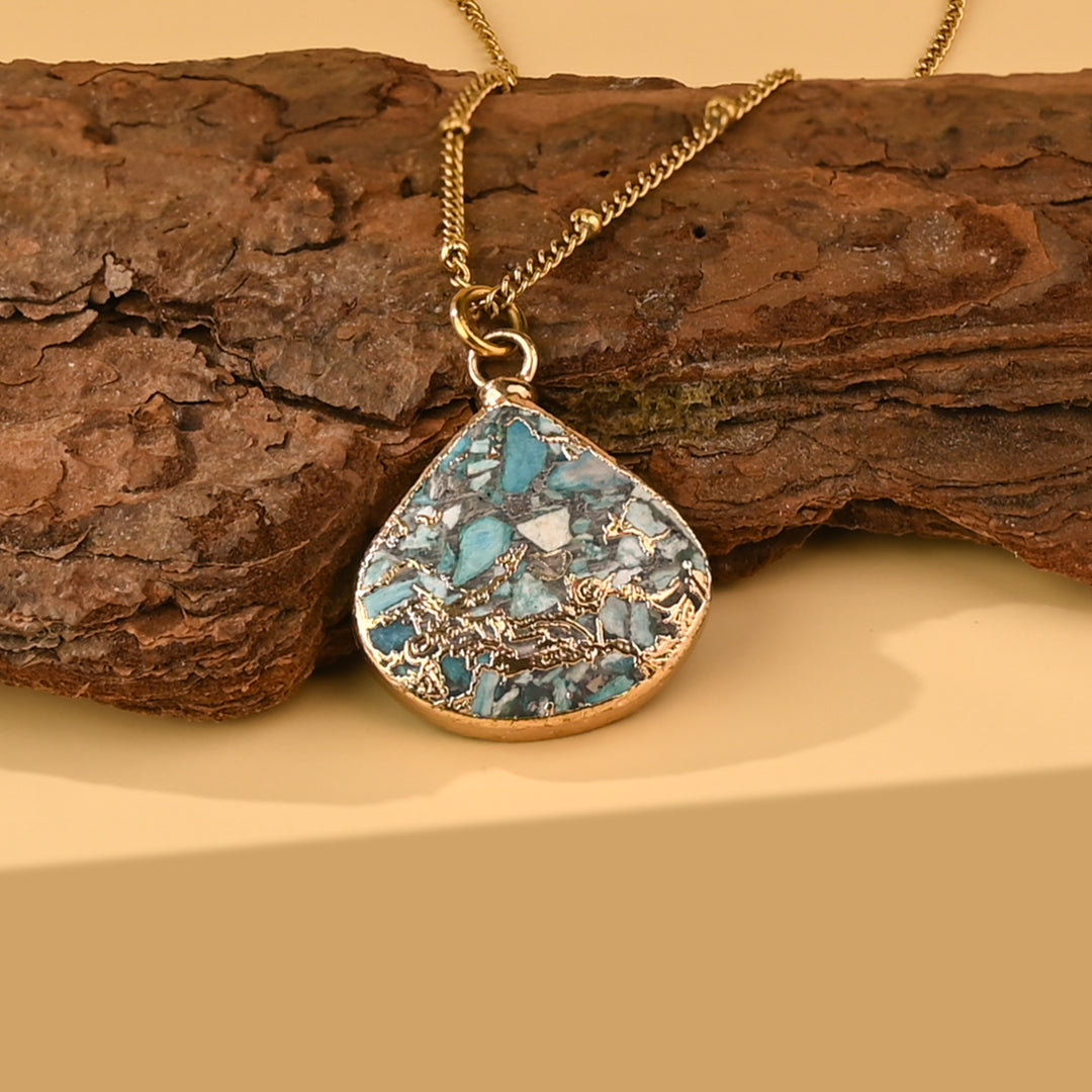Emperor Stone Blossom Necklace
