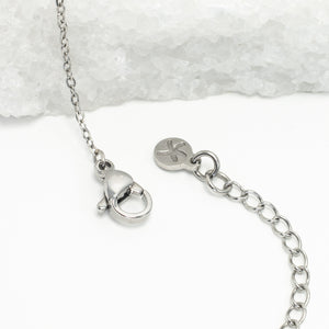 Guiding Lights Necklace in Silver & Blue