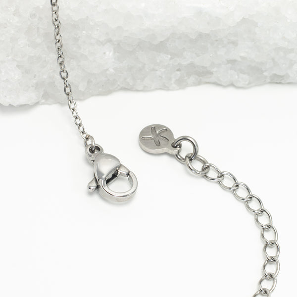 Guiding Lights Necklace in Silver & Blue