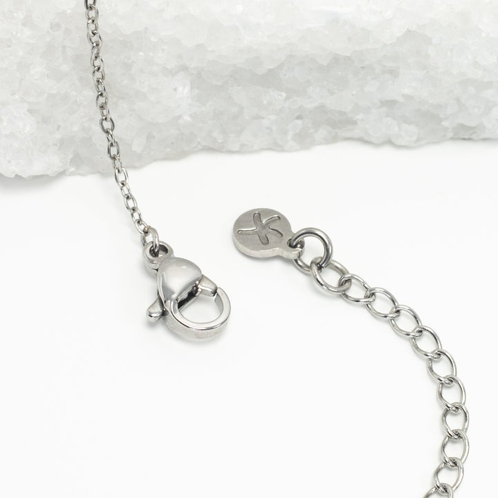 Guiding Lights Necklace in Silver & Blue