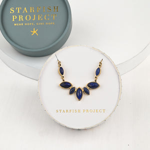 Boundless Voyage Blue Lapis Necklace