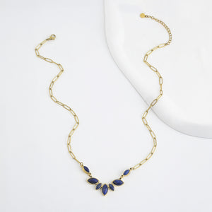 Boundless Voyage Blue Lapis Necklace