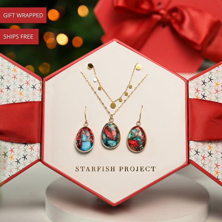 Mosaic Jasper Layering Gift Set