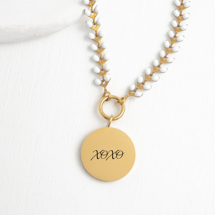 Valentines Seeds of Hope Chain in Ivory