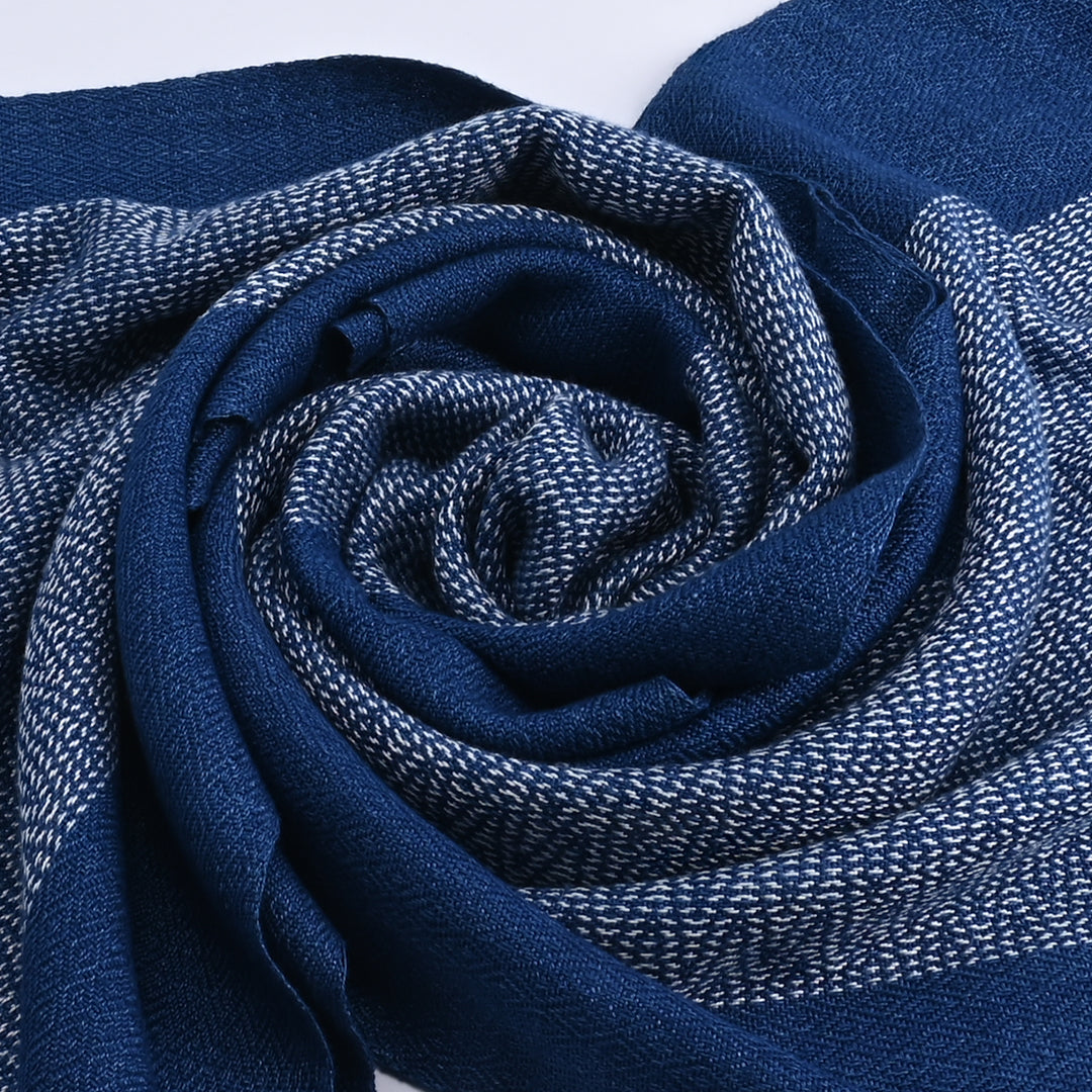 Threads of Indigo Scarf