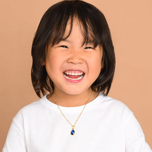 Custom Charm Necklace in 14K Gold