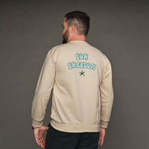 For Freedom Unisex Crewneck Sweatshirt