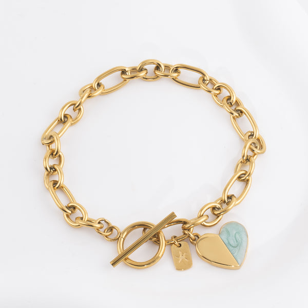 Give Hope Bracelet in Mint
