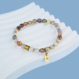YuYu Gemstone Beaded Bracelet