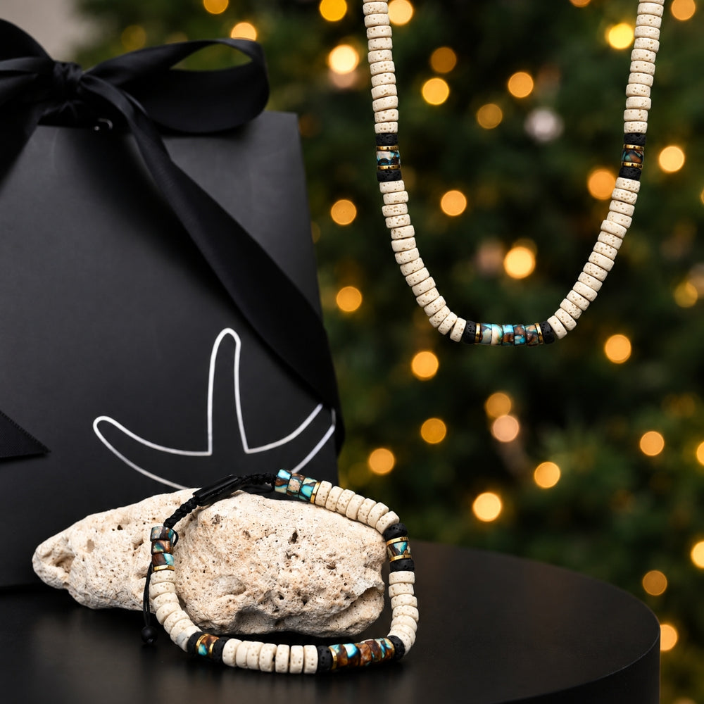 Vanguard Lava Bead Men’s Gift Set