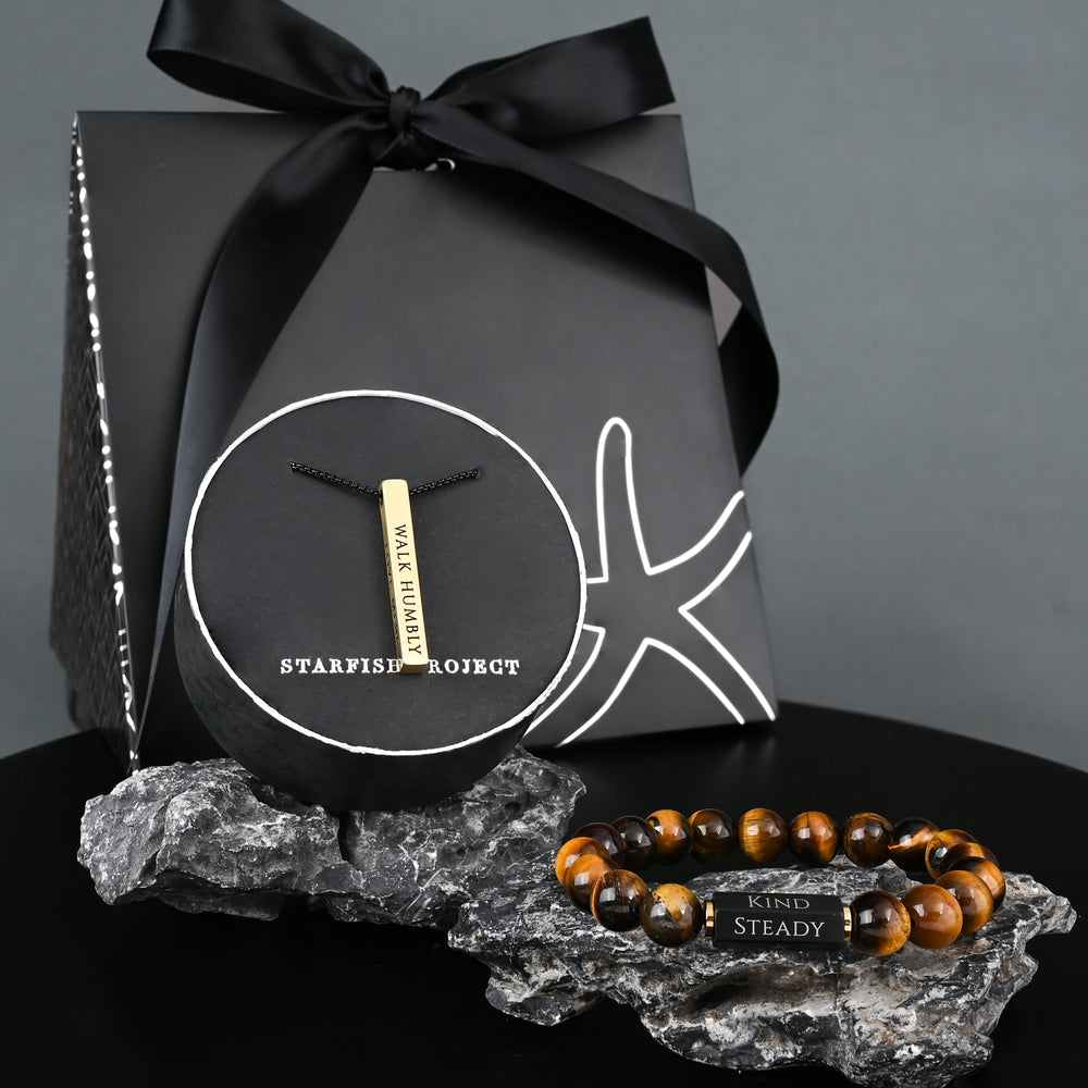 The Matte Black Courage & Character Gift Set