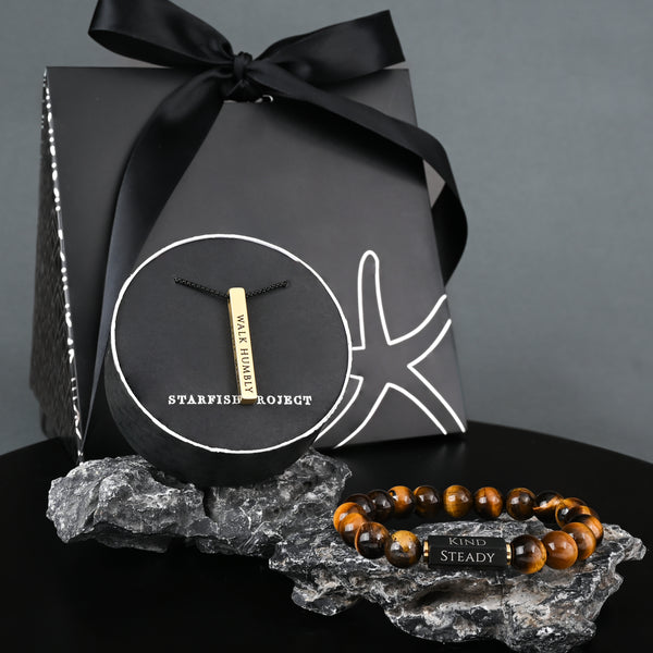 The Matte Black Courage & Character Gift Set