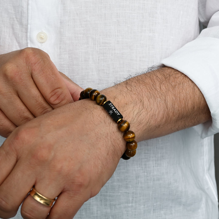 The Pillar Bracelet – Tiger’s Eye