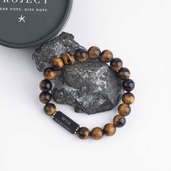 The Pillar Bracelet – Tiger’s Eye