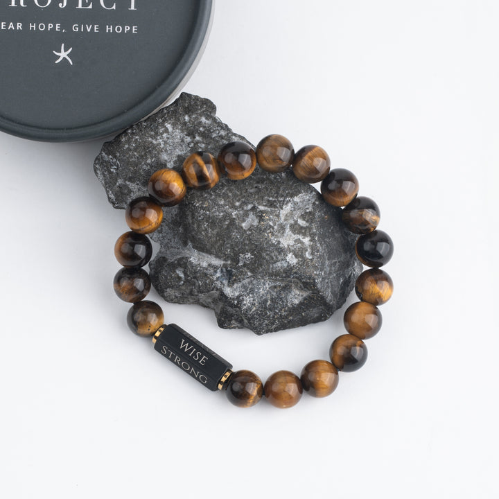 The Pillar Bracelet – Tiger’s Eye