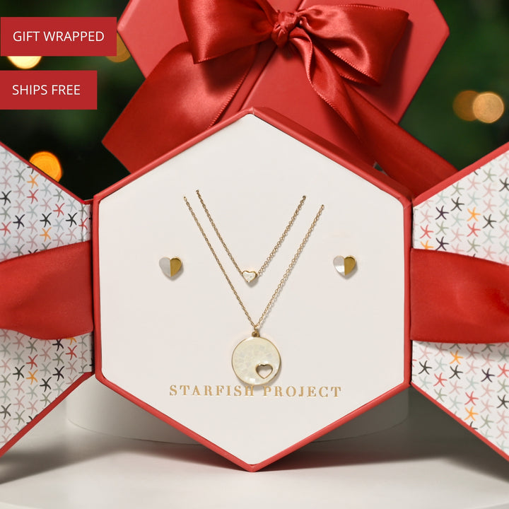 Journey Together Gift Set in Mother of Pearl