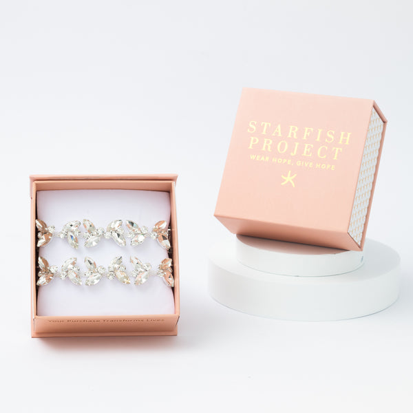 Crystal Serenade Silk Ribbon Headband