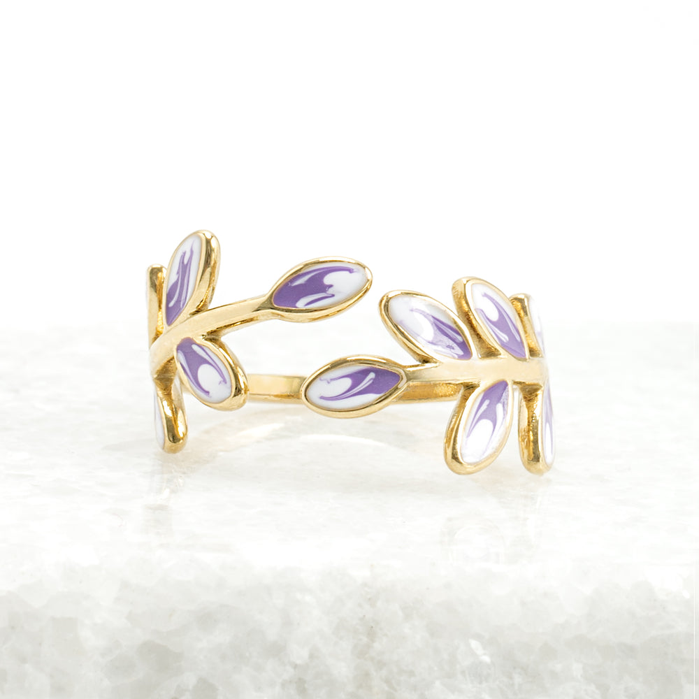 Hope Grows Ring in Lavender