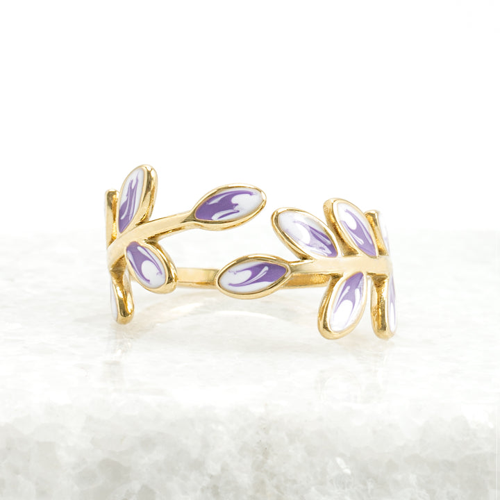 Hope Grows Ring in Lavender