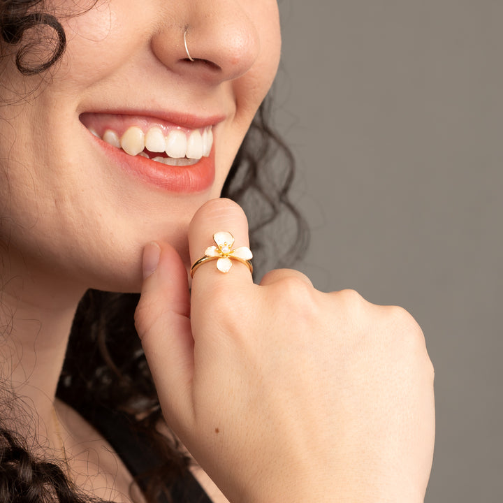 Hope in Bloom Ring in Misty Rose