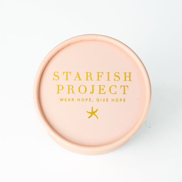 Starfish Project gift box, symbolism for hope, freedom business, best fair trade organization, starfish logo, jewelry brand