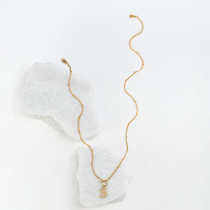 Custom Charm Necklace in 14K Gold