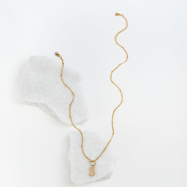 Custom Charm Necklace in 14K Gold