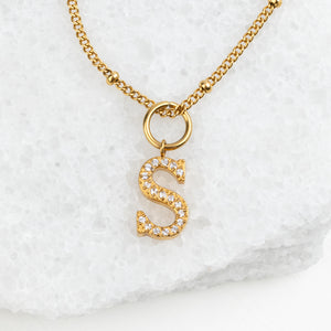Custom Charm Necklace in 14K Gold