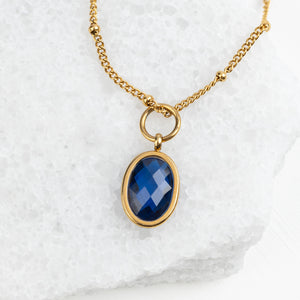 Custom Charm Necklace in 14K Gold
