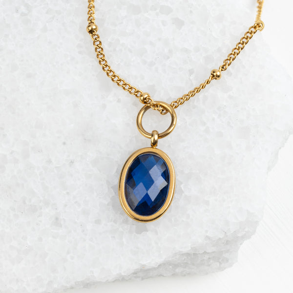 Custom Charm Necklace in 14K Gold