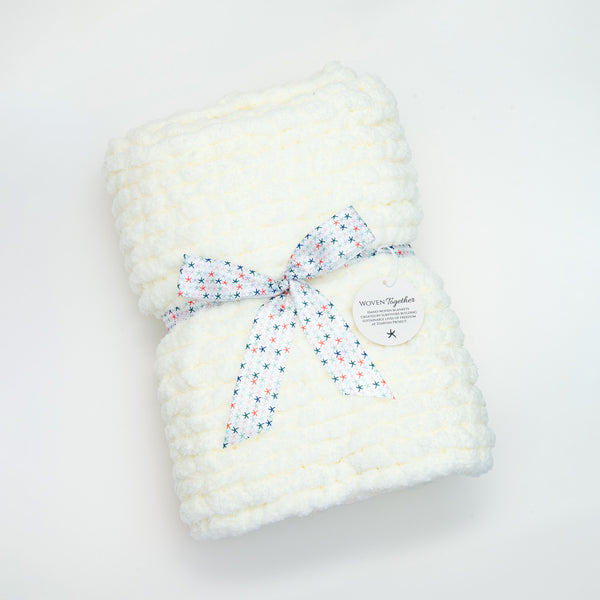 Gift wrapped blanket, soft blanket, best mother's day gift, women's artisan business, freedom company