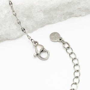 Starfish logo, starfish symbol, silver necklace chain, women's silver necklaces, sustainable fair trade business