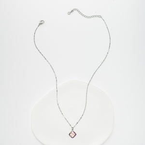 Silver necklace for women, creative gift ideas for Christmas, fair trade store online, freedom organization