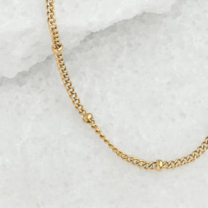 Custom Charm Necklace in 14K Gold