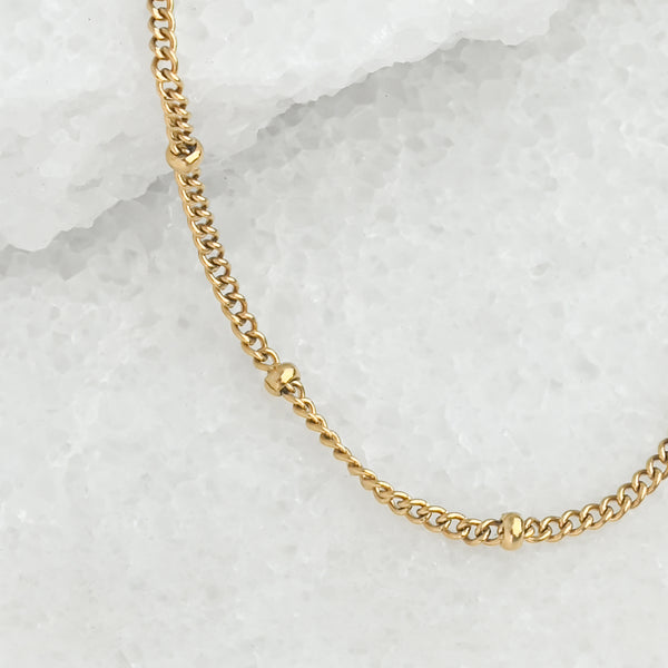 Custom Charm Necklace in 14K Gold