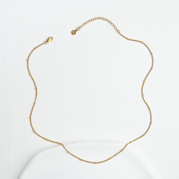 Custom Charm Necklace in 14K Gold