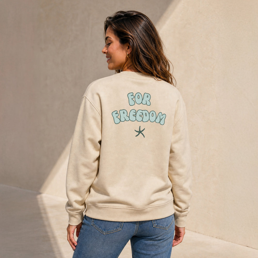 For Freedom Unisex Crewneck Sweatshirt