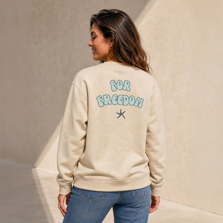 For Freedom Unisex Crewneck Sweatshirt