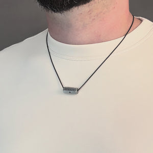 The Pillar Necklace – Silver