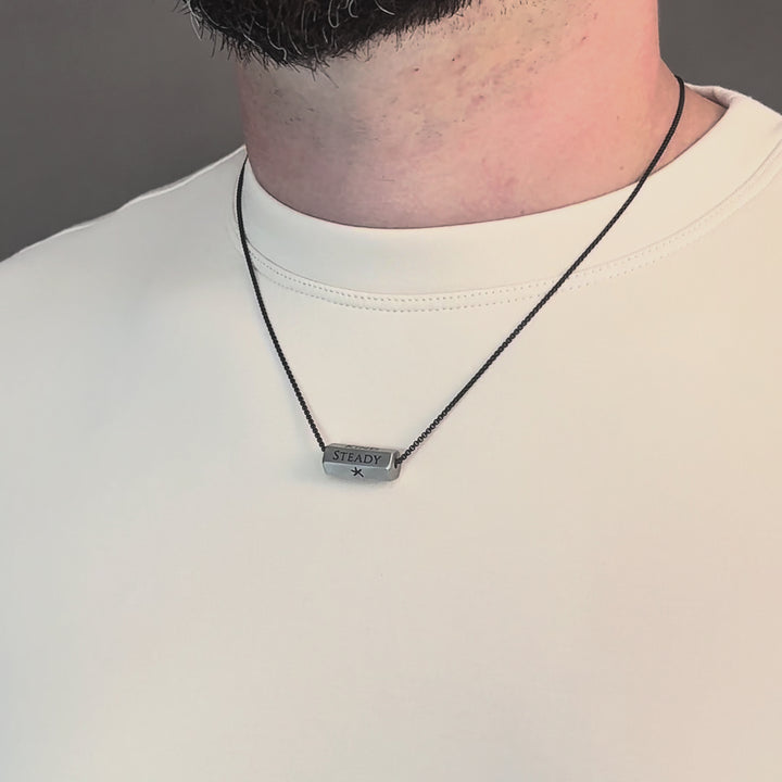 The Pillar Necklace – Silver